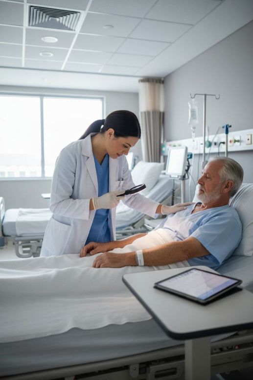 Community members receiving affordable care